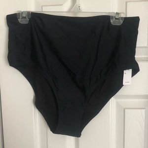 High waisted bikini bottoms